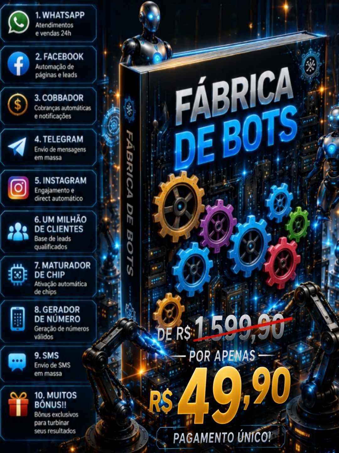🤖 Fábrica dos Robôs