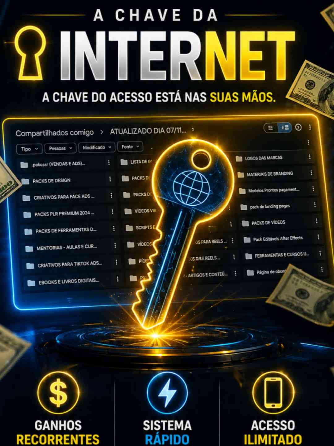 🗝️ Chave da internet